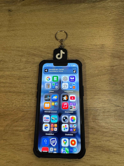 Breloc NFC pentru Social Media - Crafio.