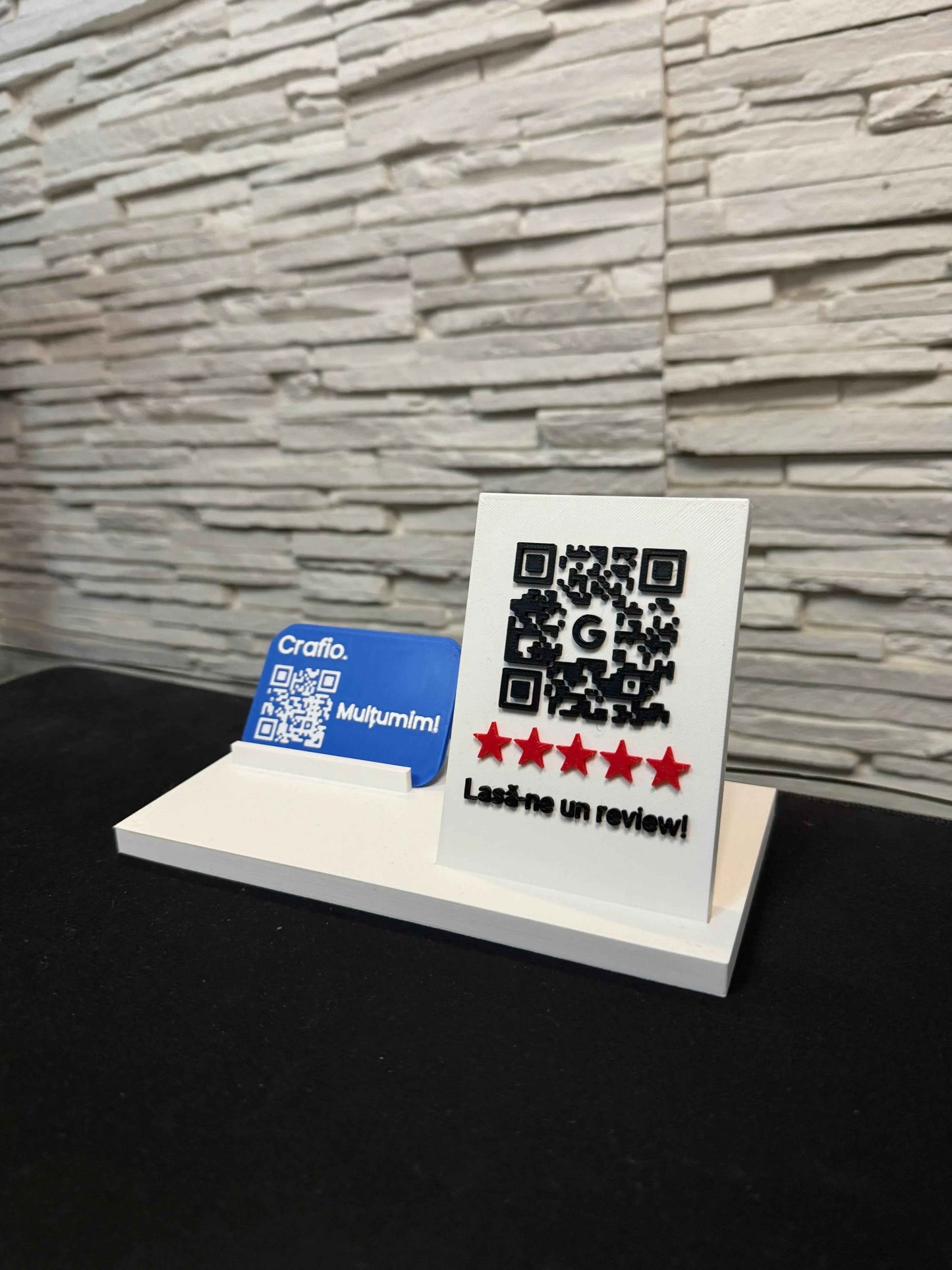 Cărți de vizită personalizate printate 3D - Crafio.