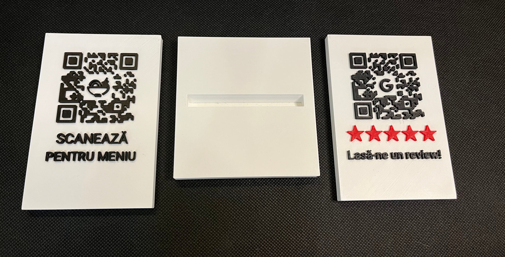 Stand mic cu placă personalizată + Personalizare o secțiune - Crafio.