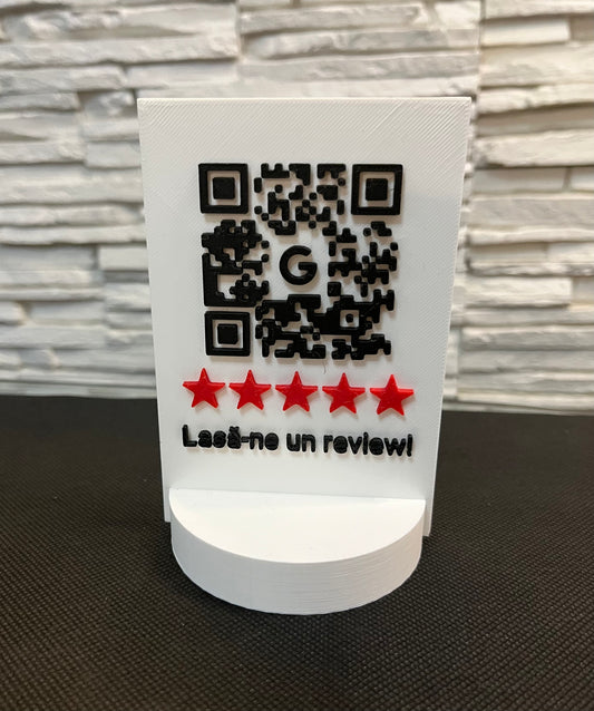 Stand rotund cu placă personalizată - Crafio.